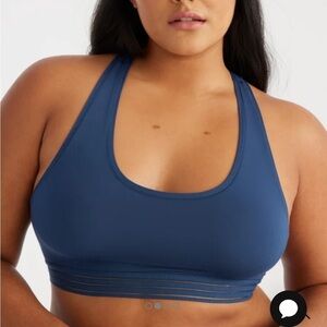 Knix Blue Sports Bra